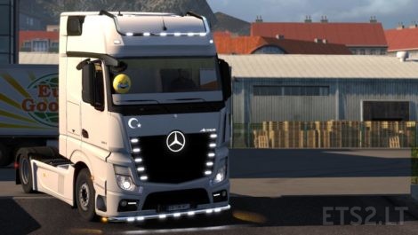 梅赛德斯-奔驰mp4 Actros Tuning[1.31x百度]