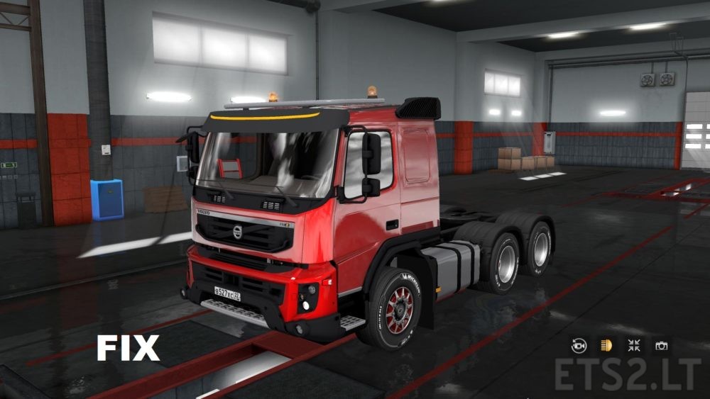 ats: Volvo FMX 540 [1.30.x] v update auf 1.30 Trucks Mod für American Truck  Simulator