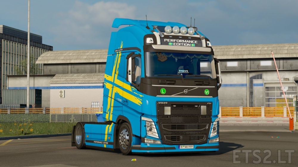 Volvo FH Performance Edition Skins ETS2 mods
