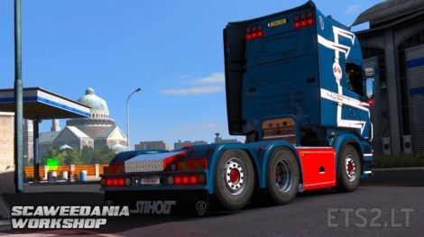 Henrik Lund Hansen – Scania 4 Series RJL – Metallic Skin | ETS2 mods