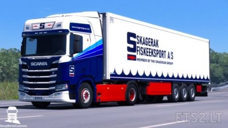 Scania R Skagerak Combo | ETS2 mods