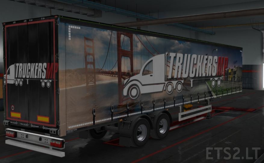 Truckersmp Trailer Skin 1.34x ETS2 mods