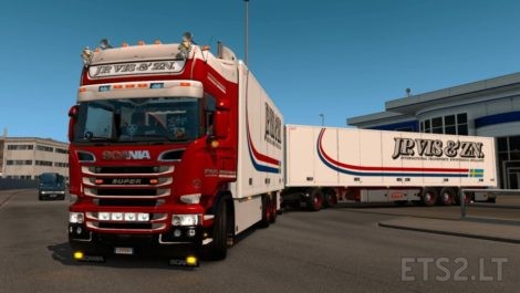 p8 scania rs addons | ETS2 mods