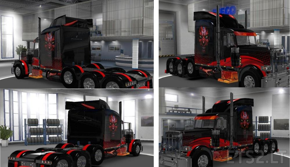 euro truck simulator 2 mod peterbilt 389