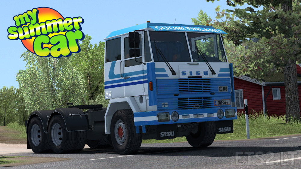 The Finnish Super Truck - Sisu R Truck Mod ETS 2 4K 