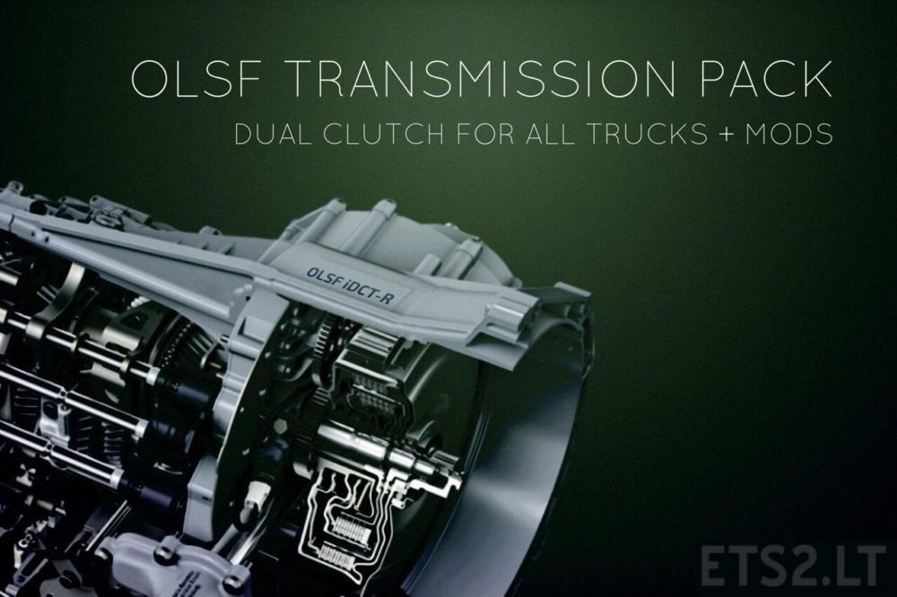 OLSF Dual Clutch Transmission Pack 16 for All Trucks - Greek Euro Truck