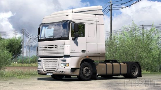 Paintable dirty Skin 1.1 for DAF XF 105