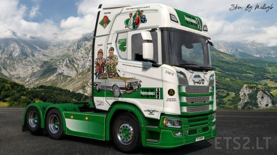 The Professionals NG Scania Skin 1