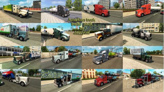 American Truck Traffic Pack by Jazzycat v 2.2