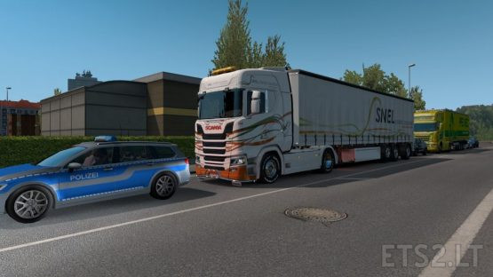 Ownable Trailer G.Snel for scs trailers