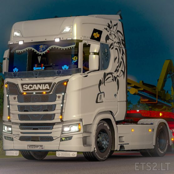 Skin Griffin Multicolor for Scania R,S 2016