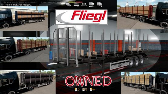 Ownable log trailer Fliegl v1.0.3