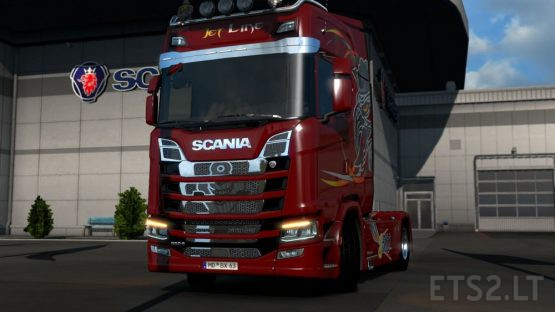 Sequential Turn Signal mod for Next gen Scania v 1.21