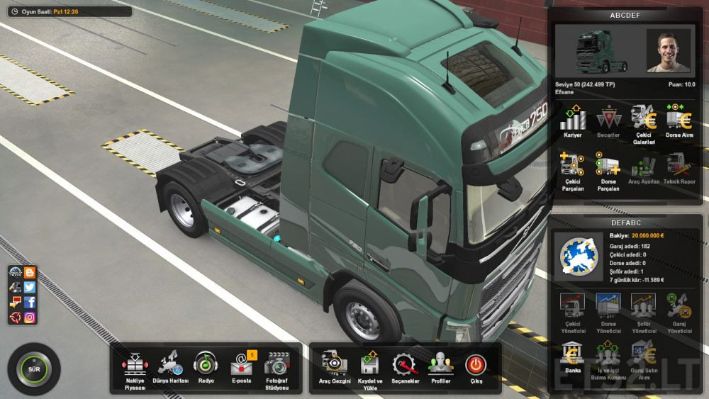 Euro Truck Simulator 2 - Road to the Black Sea, PC Game