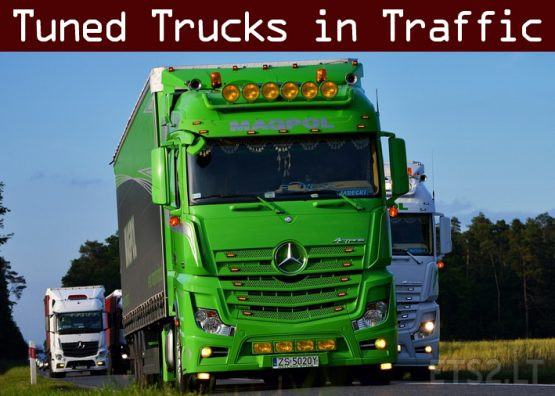 Tuned Truck Traffic Pack by Trafficmaniac v2.4