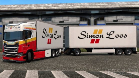 Simon Loos Scania S + BDF tandem
