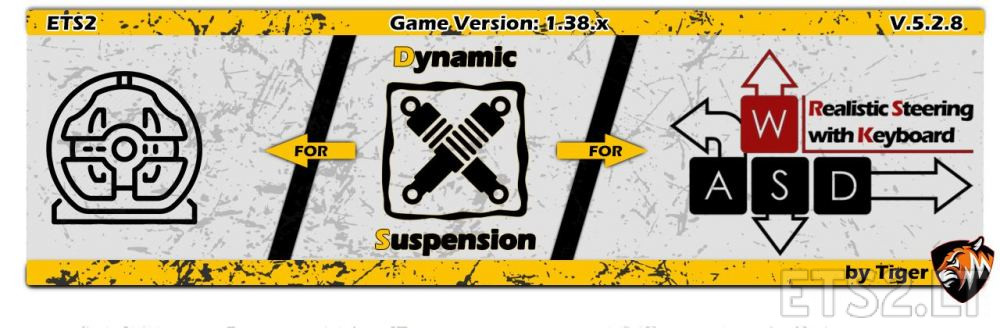 ETS2] Dynamic Suspension V5.2.8 [1.38.x]