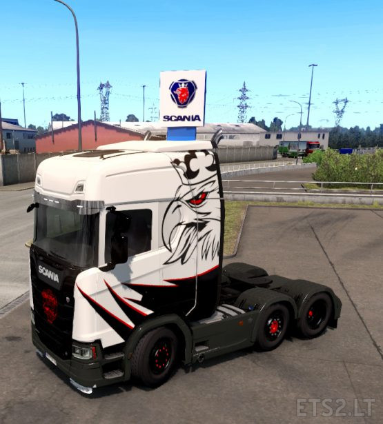 Skin Scania version 1.37 +++ tested