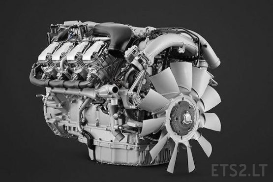 New Scania 770HP engine for Scania NG with stock & OP sound