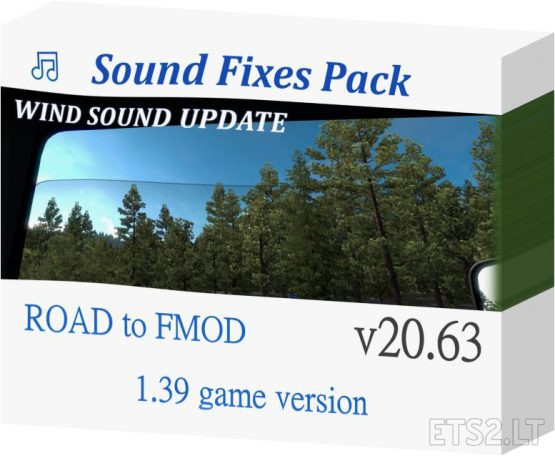 Sound Fixes Pack v 20.63 (1.39 open beta only)