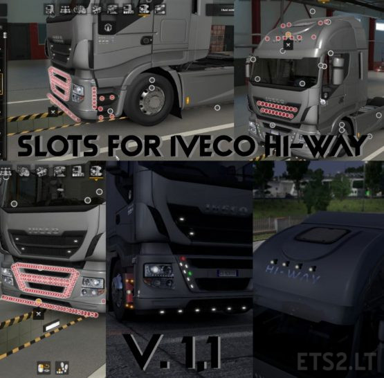 slots for iveco hi-way V.1.1