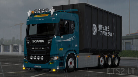 Akka Frakt for Scania R