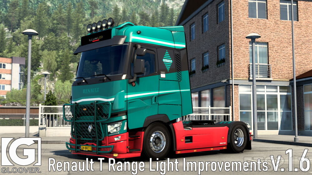 Renault T Light Improvements V 1 6 1 40 16 02 21 Ets2 Mods