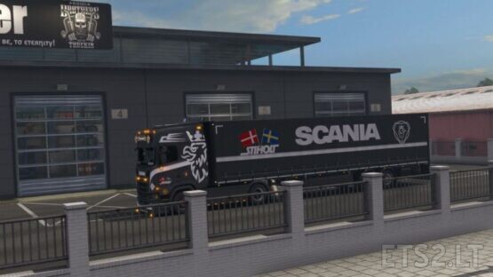 Scania S Skin and SCS Single Trailer Skin