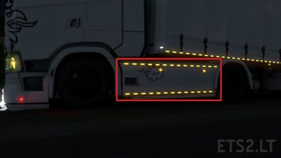 SideSkirt Lights for NewGen 4×2 Chassis