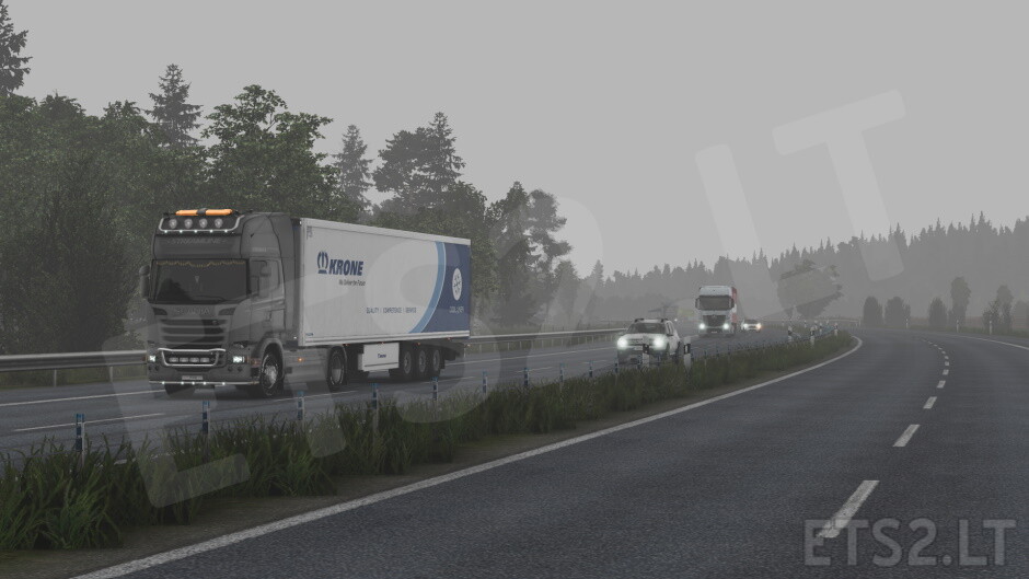 🚛🚌 AllDayLong Weather Mod 🛠️ ATS 1.40 🚚🔥 