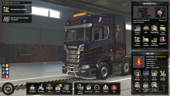 Full Save Game Profile ETS2 1.37 to 1.39,1.40