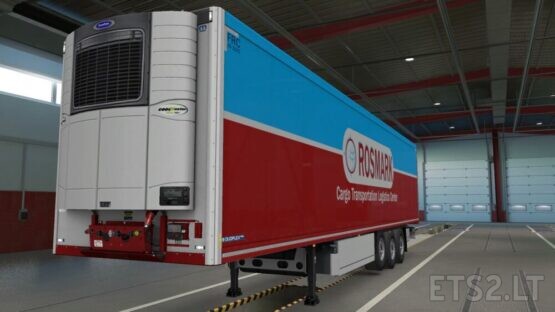 ROSMARK skin for Krone trailers (Profiliner, Coolliner)