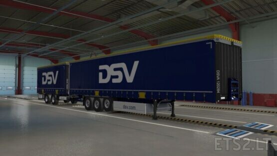 DSV skin for Krone Profi Liner trailer