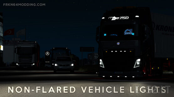 Non-Flared Vehicle Lights Mod v5.0 (by Frkn64)