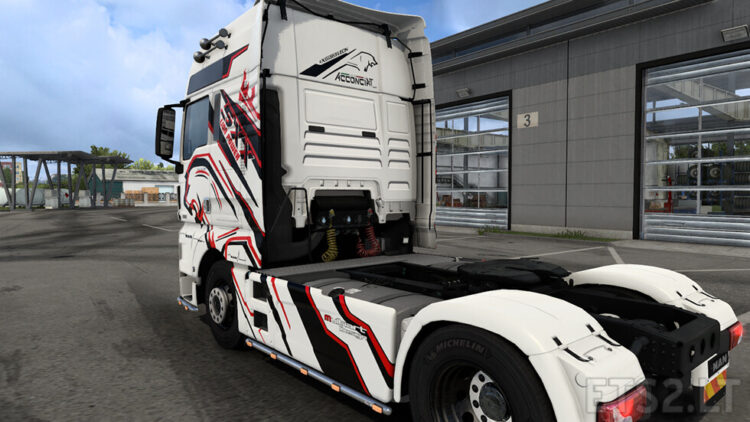 MAN TGX Euro6 Acconcia & T Combo Skin