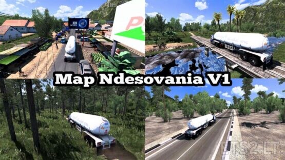 Map Ndesovania V1 Update Version | ETS2 1.36 – 1.40