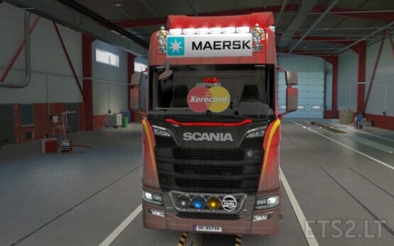 euro truck simulator 2 моды наклейки на стекло