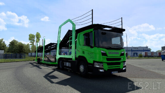 Scania P Cartransporter for Eugene Scania Pack v 5.0