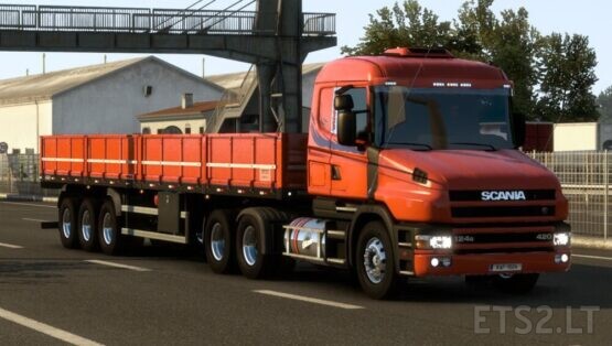 Scania T and T 124G Brazilian edit corrections for 1.40