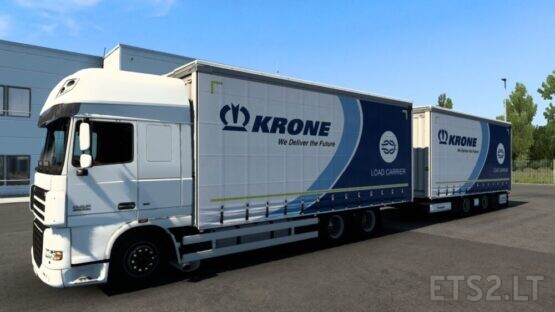 Tandem Krone Daf XF 105 (Vad&k), Krone Man TGA/TGX/TGX E6 (Madster), Scania NG P/G/R/S (Eugene) (1.40.3)