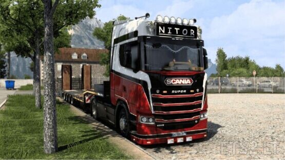 Skin for Scania S by Nitor v1.0