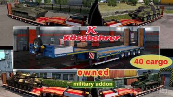 Military Addon for Ownable Trailer Kassbohrer LB4E v1.1.6