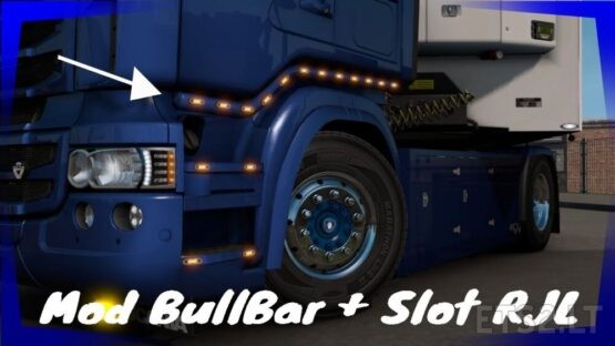 Bull Bar + slot Scania RJL upgrade 1.41