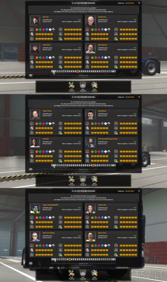 ets 2 моды водители