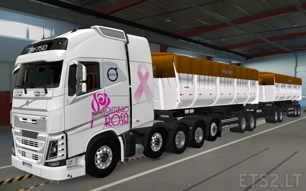 RODOJUNIOR CONJUNTO SKINS FREE VOLVO FH TOP ETS 2 1.44 