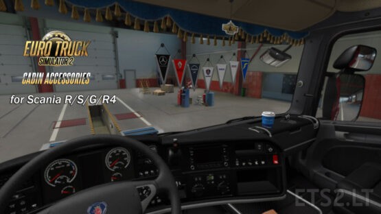 Cabin Accessory DLC for Scania R/S/G/R4