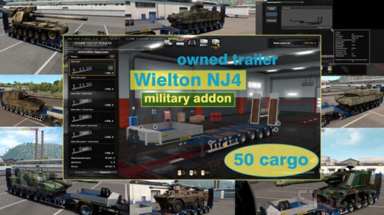 Military Addon for Ownable Trailer Wielton NJ4 v1.5.8