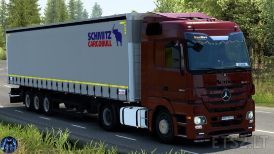 Mercedes Actros MP3 Reworked v3.8 [Schumi] [1.43]