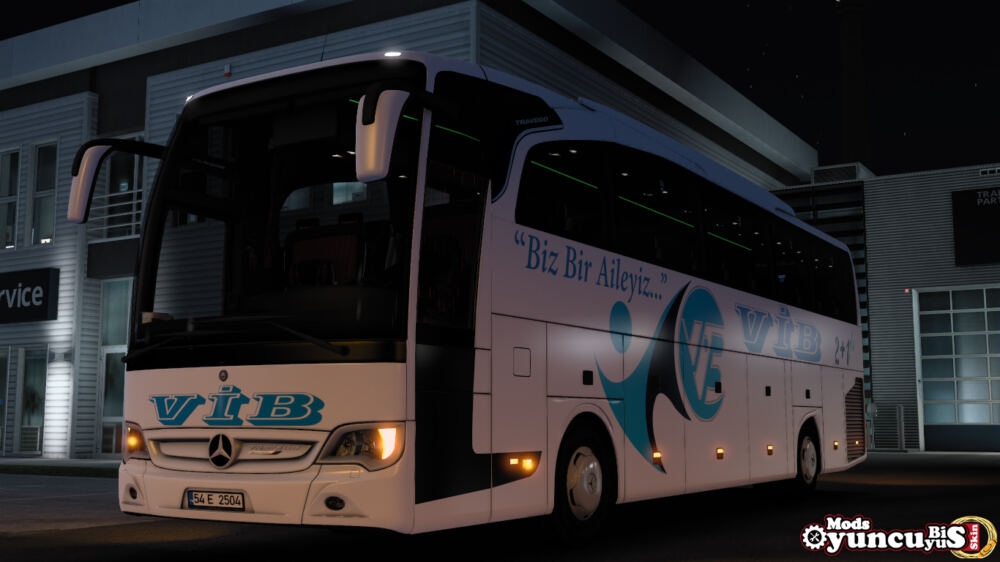 Travego 15SHD Sakarya VİB Turizm Skin 1.43 | ETS2 mods