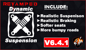 [ETS2] Revamped Dynamic Suspension V6.4.1 [1.44.x]